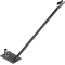 Mobile fence support strut | with tube-support | galvanized, with clamp, without ground peg